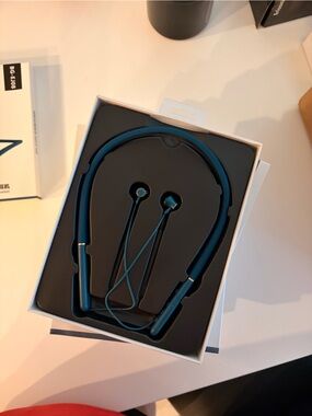 BG-EJ08 Wireless Neckband Earbuds - Teal/Black